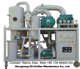 Transformer oil purifier 